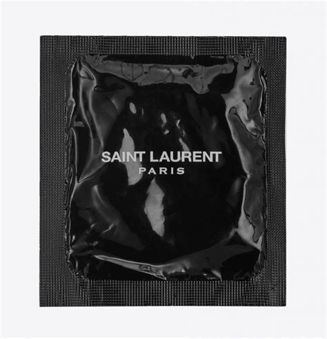 yves saint laurent condom|Saint Laurent lance sa gamme de préservatifs 